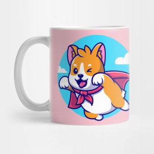 Cute Cat With Fish Cartoon Mug